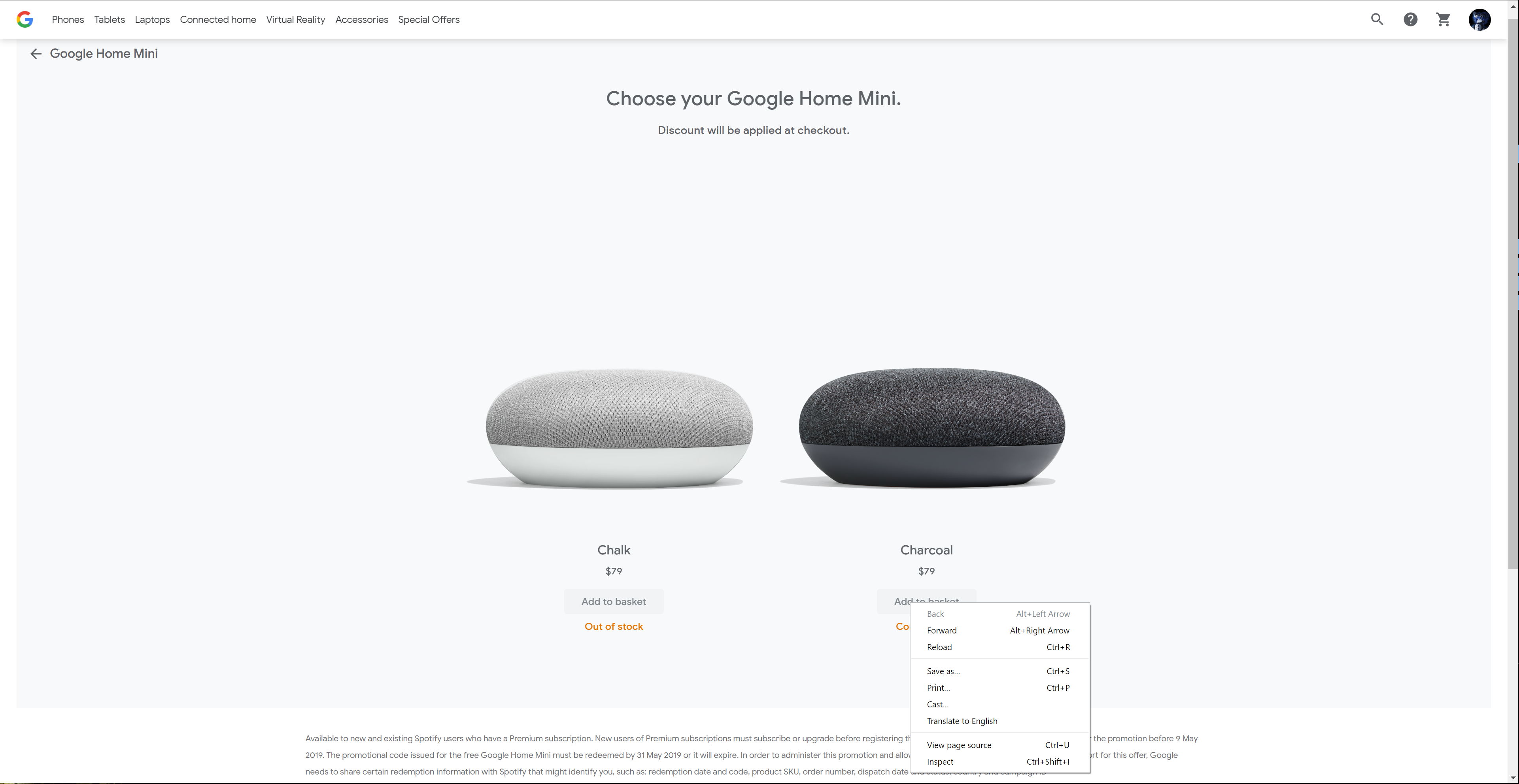 Solved: Google Home Mini out of stock Canada. - Page 2 - The Spotify  Community