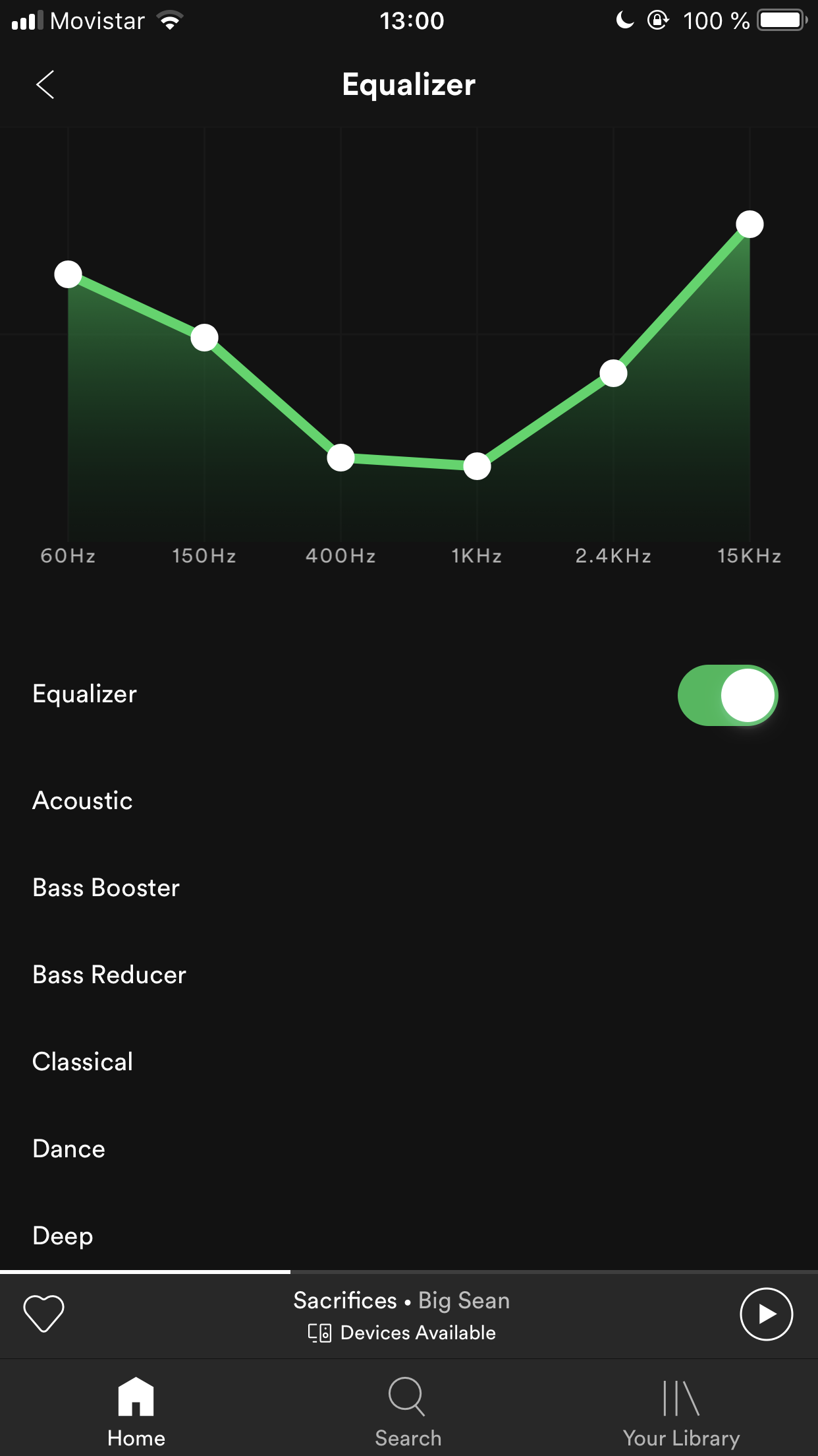 Equalizer won't work until changed every time the ... - The Spotify  Community