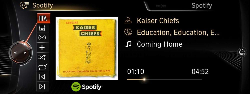 Spotify Logo Not Displaying Properly On Bmw Connec The Spotify Community