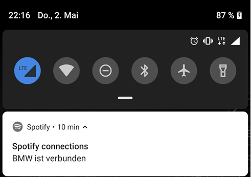 Solved Bmw Connecteddrive Not Working The Spotify Community
