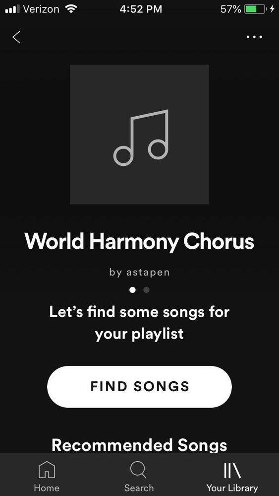 Solved: Local songs won't show in app - The Spotify Community