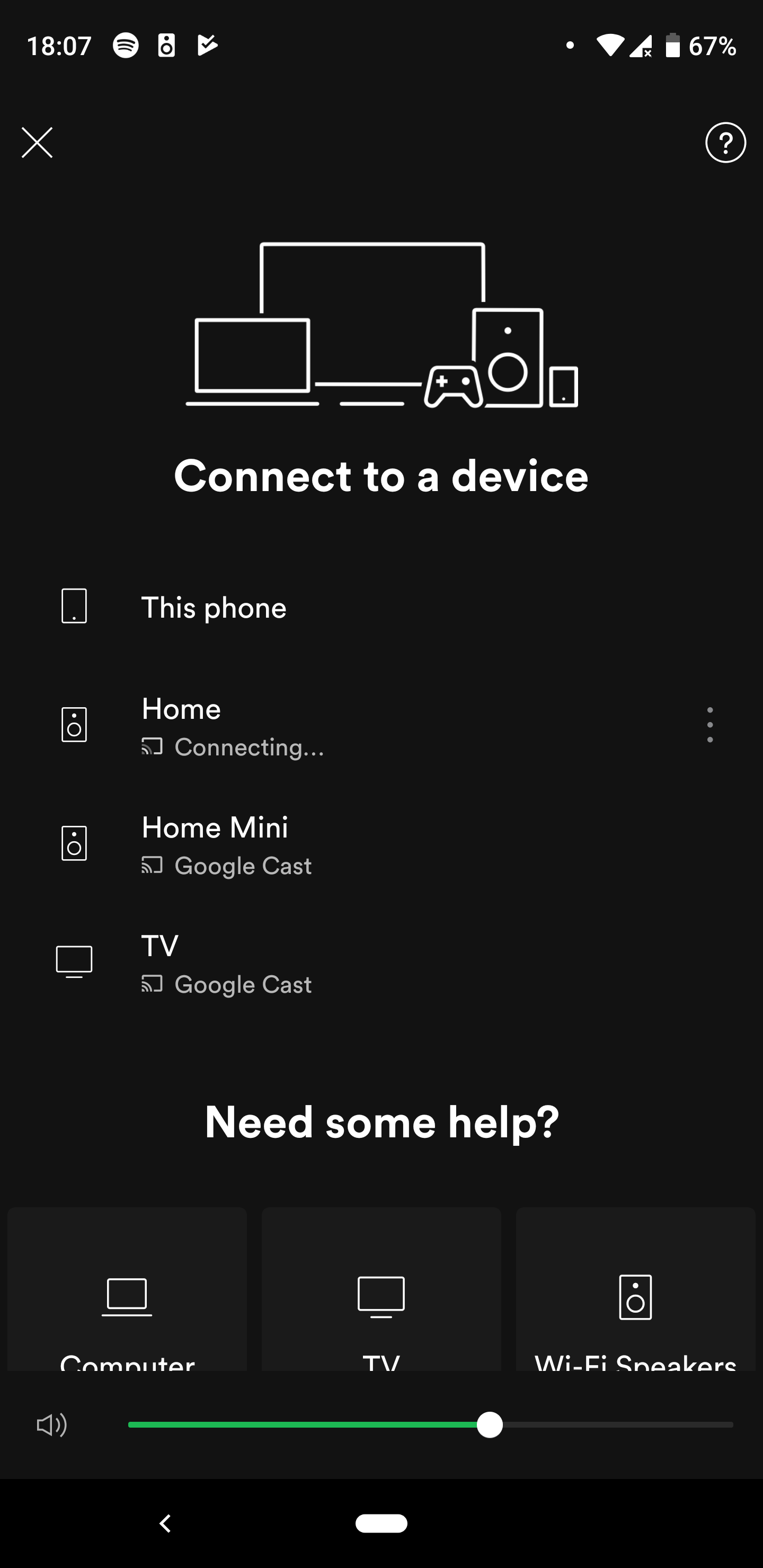 Since last update Spotify keeps disconnecting from... The Spotify