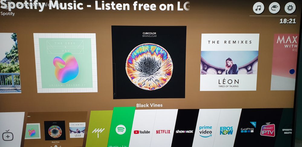 LG TV Spotify App is 2 channel Stereo only while X... - The Spotify  Community