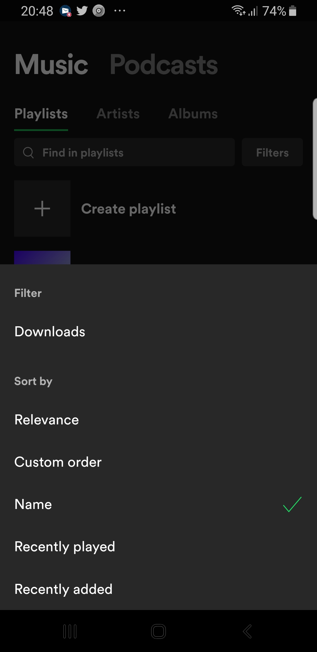 Playlist order since update - The Spotify Community