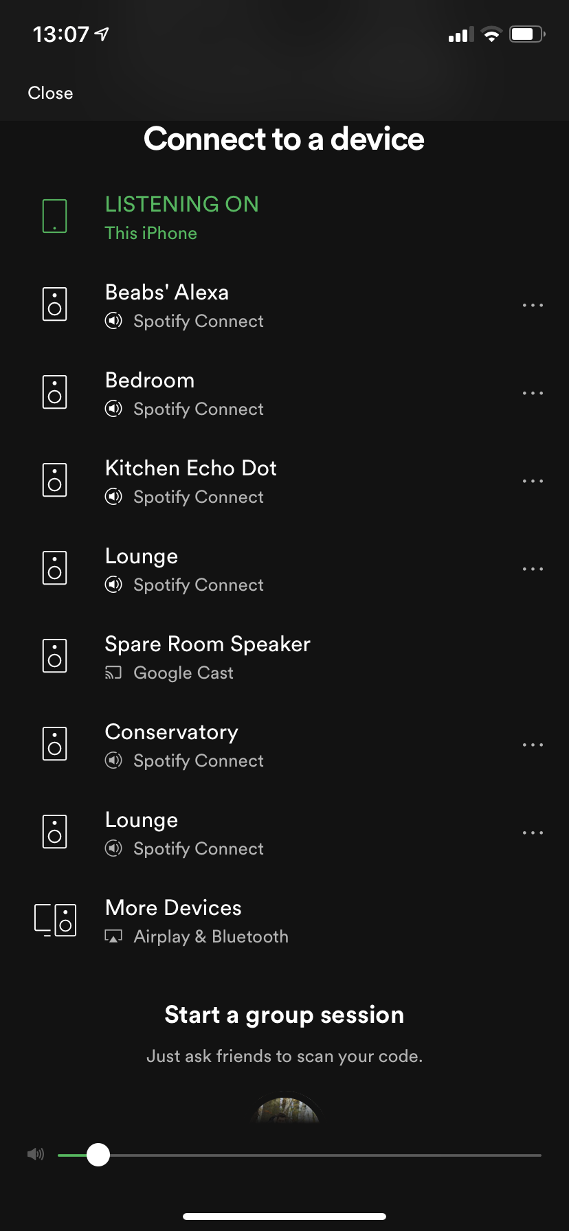 sonos airplay not showing
