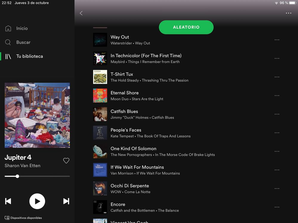 New Update, New iPad design - The Spotify Community
