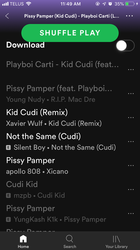 This playlist is one of the best examples I could show