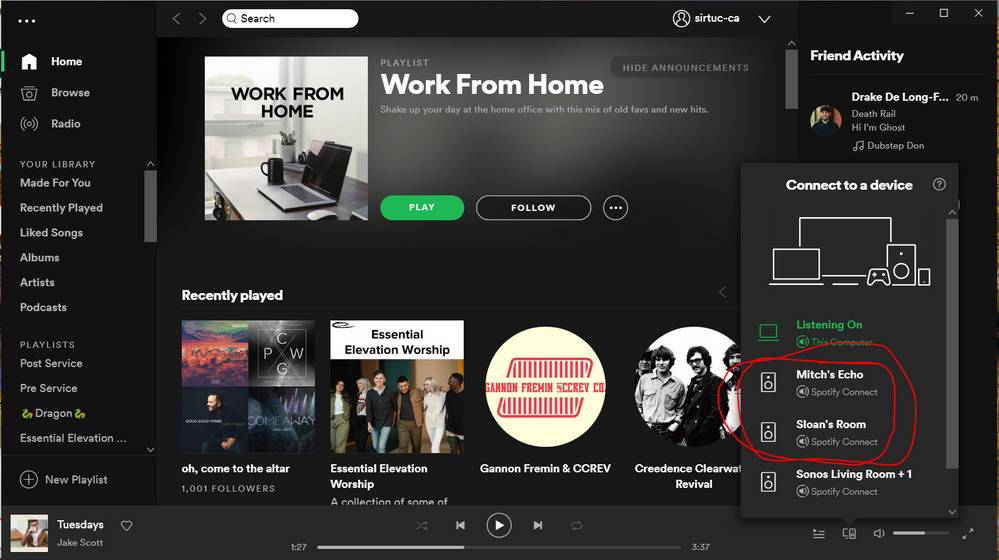 Removing Devices from 'Connect to a Device' list. - The Spotify Community