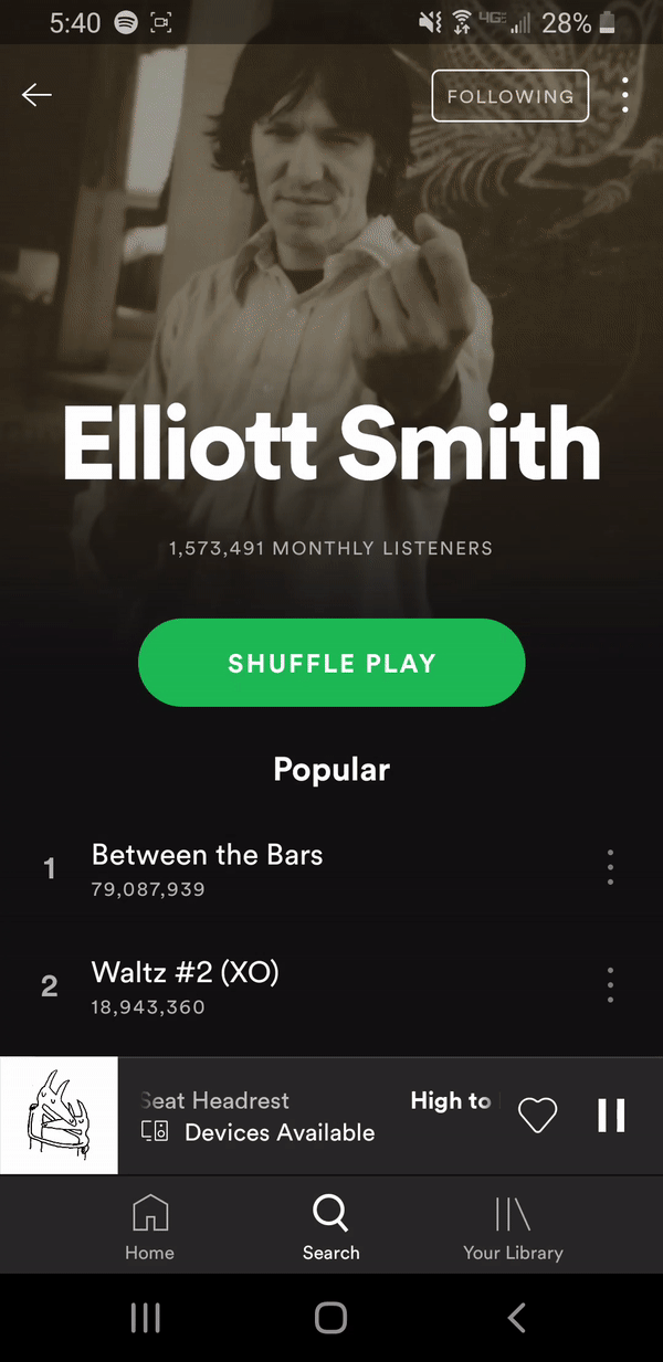  Mobile Cannot Undo Hide This Song From Artist The Spotify Community