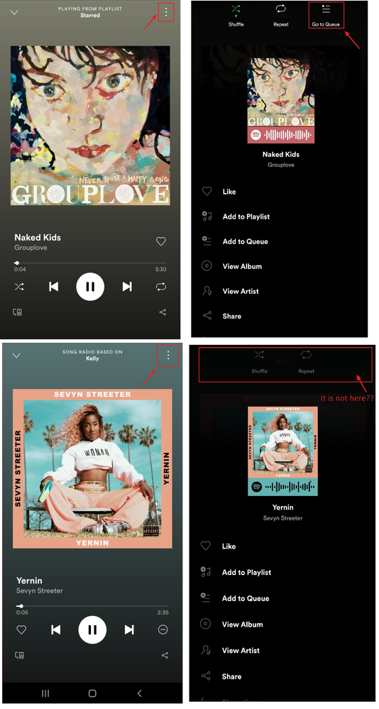 Queue button Playlist vs Song Radio .png