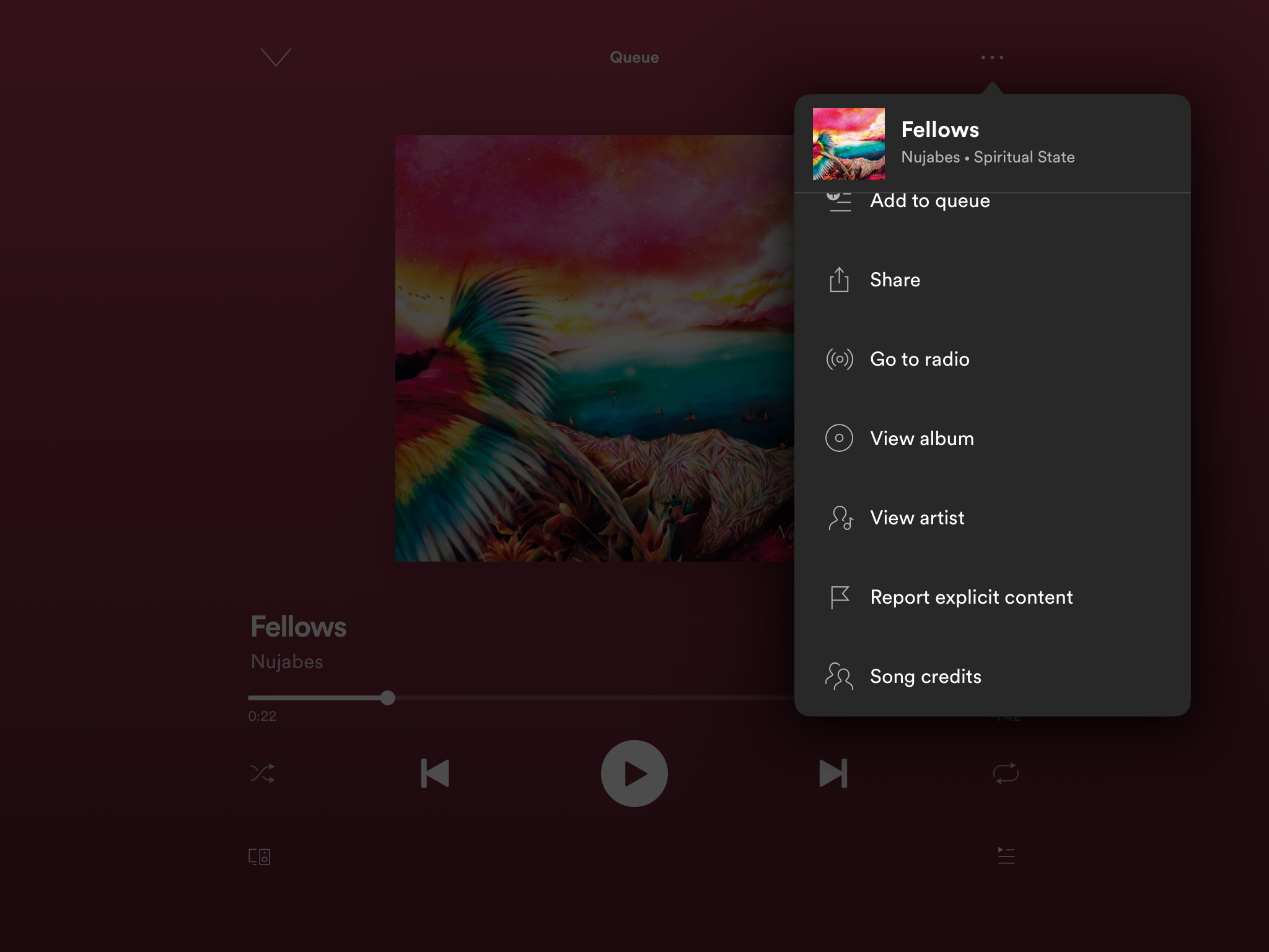 Sleep timer not appearing - Spotify