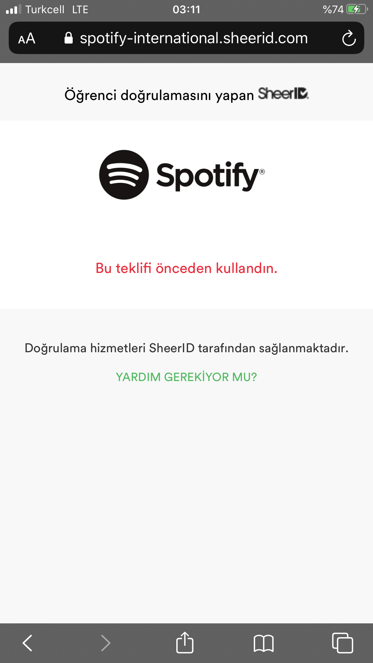 Ogrenciler Icin Premium Yenileme Sorunu The Spotify Community