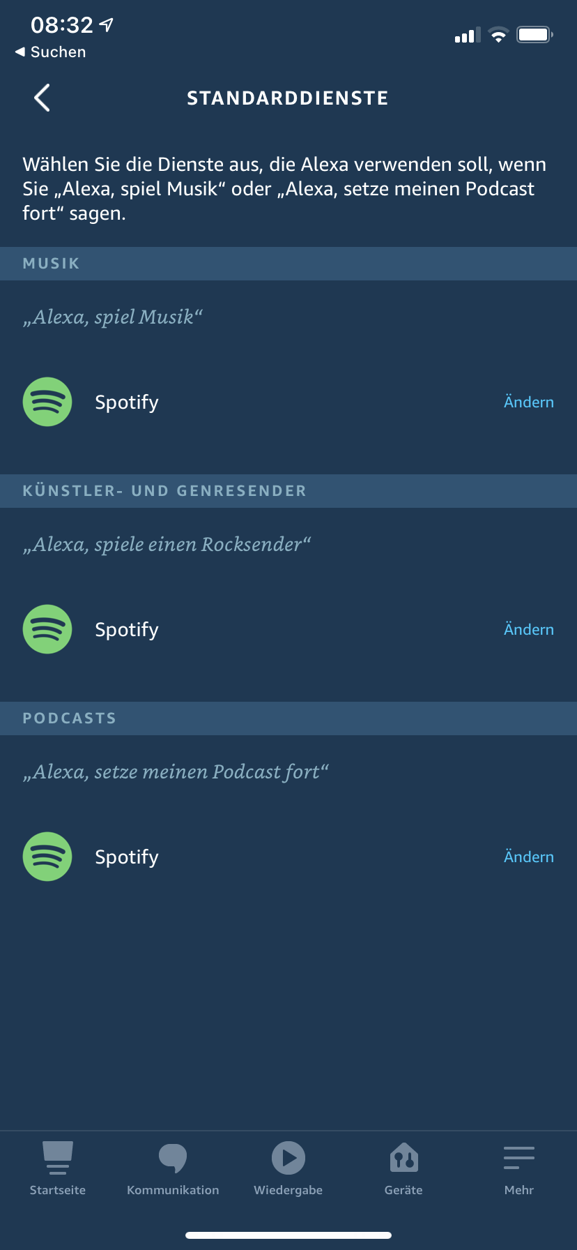 Solved: [Amazon Echo] Unable to set spotify as default for... - The Spotify  Community