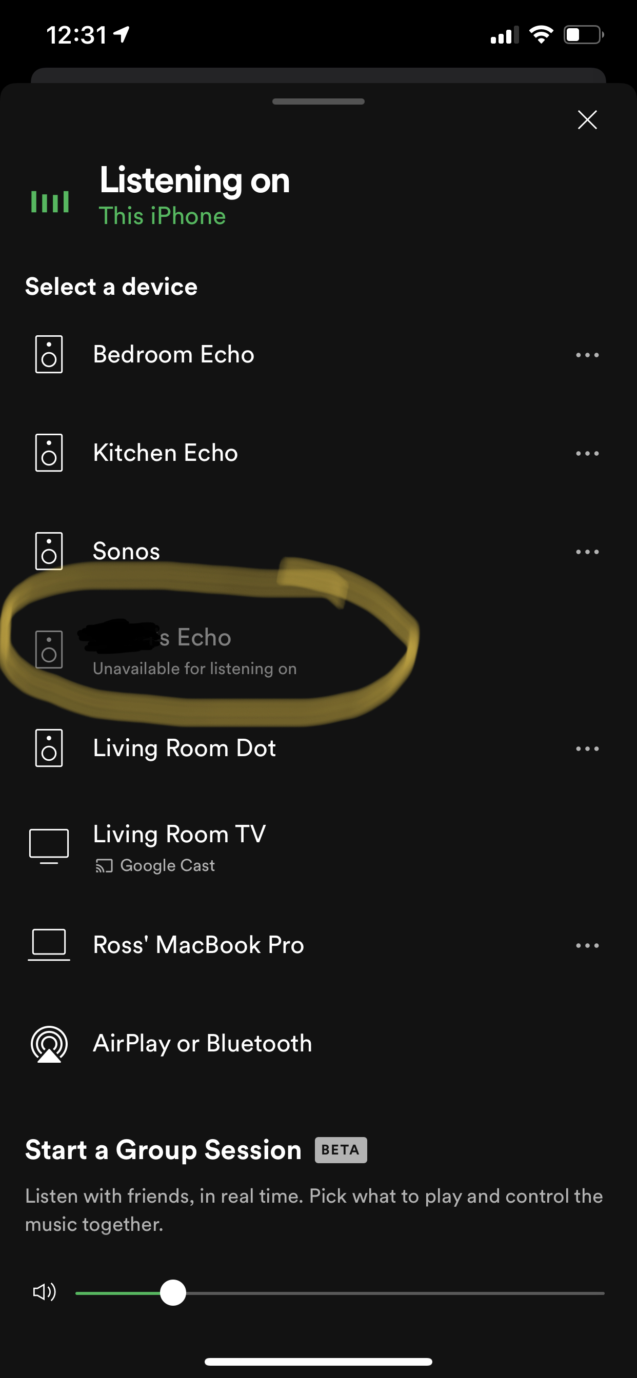 Solved: Device as Unavailable" - The Spotify Community