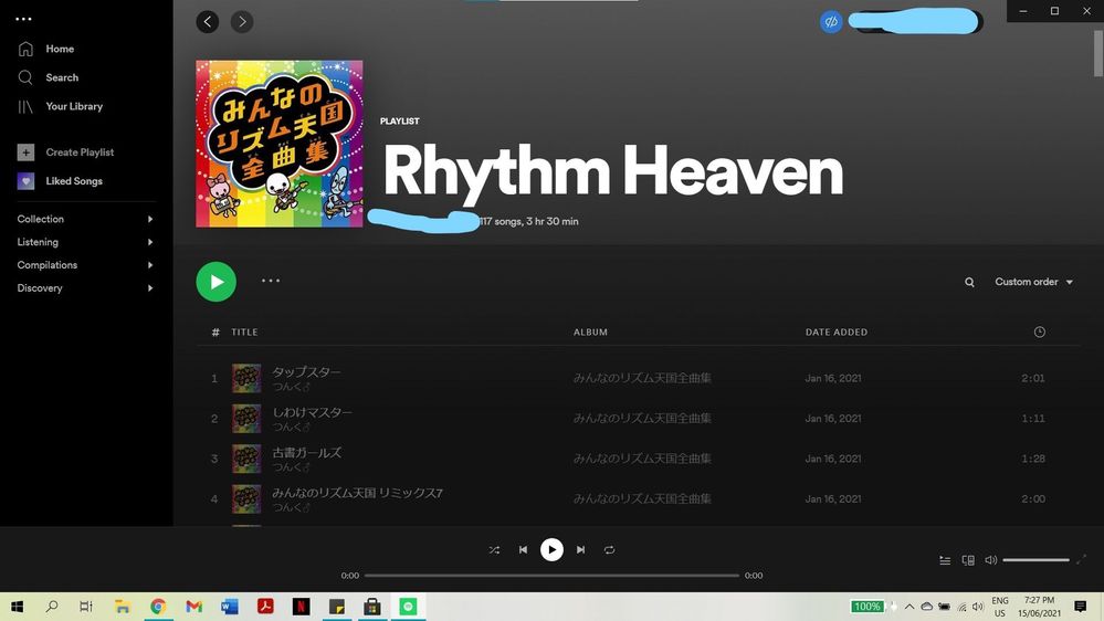 Another Playlist Not Working