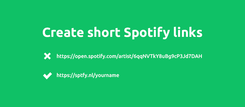 Custom short Spotify links: Sptfy.nl and Sptfy.be - The Spotify Community