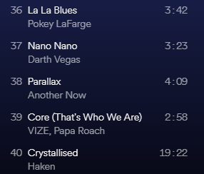 I WANNA SEE YOUR BEST PLAYLIST NAMES!!! - Page 6 - The Spotify