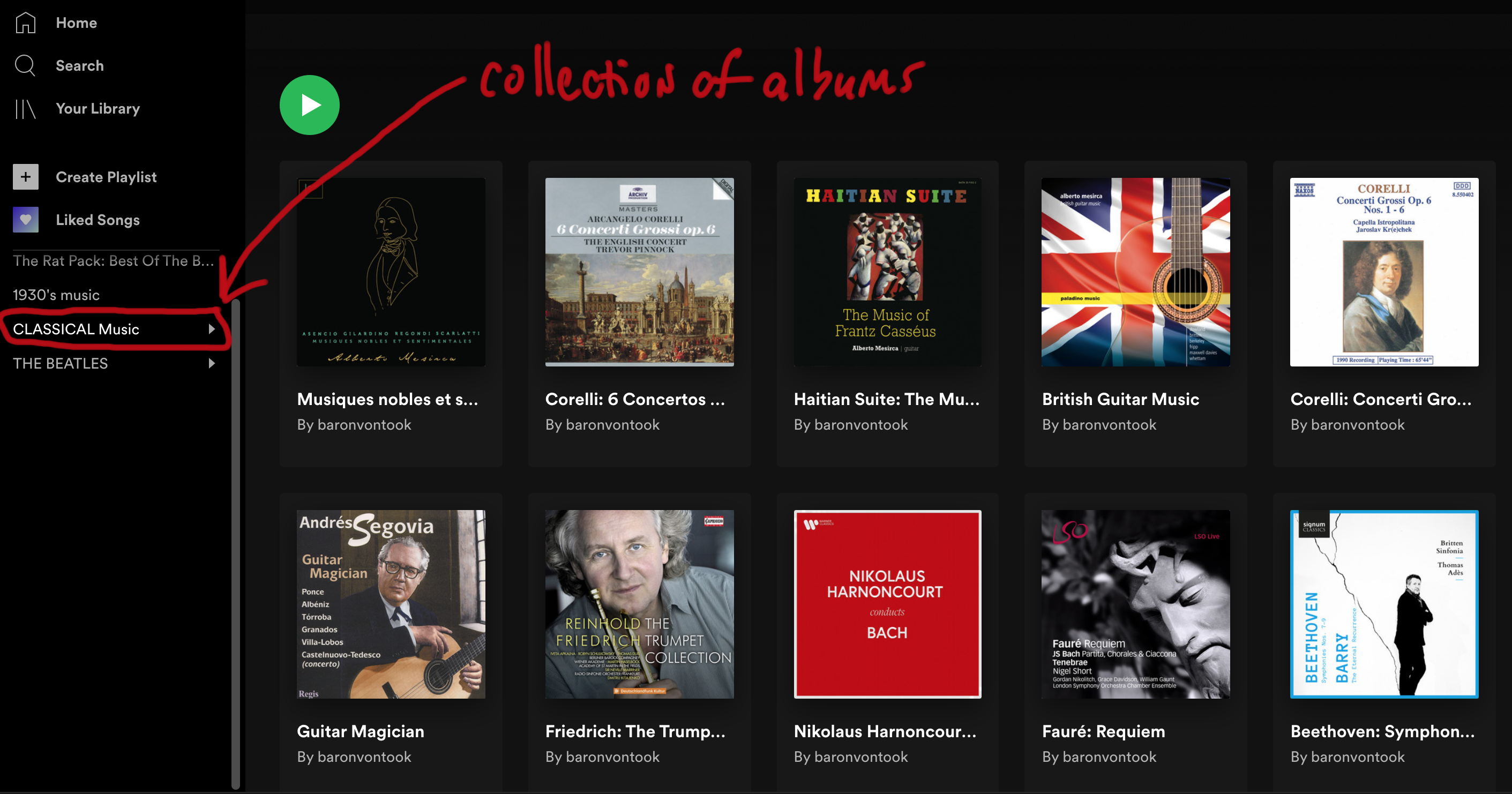 [Your Music] Creating "Collections" of Albums - Page 27 - The Spotify