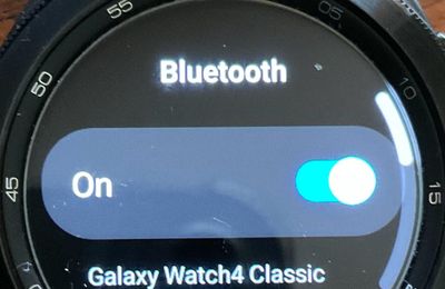 Spotify pair galaxy online watch