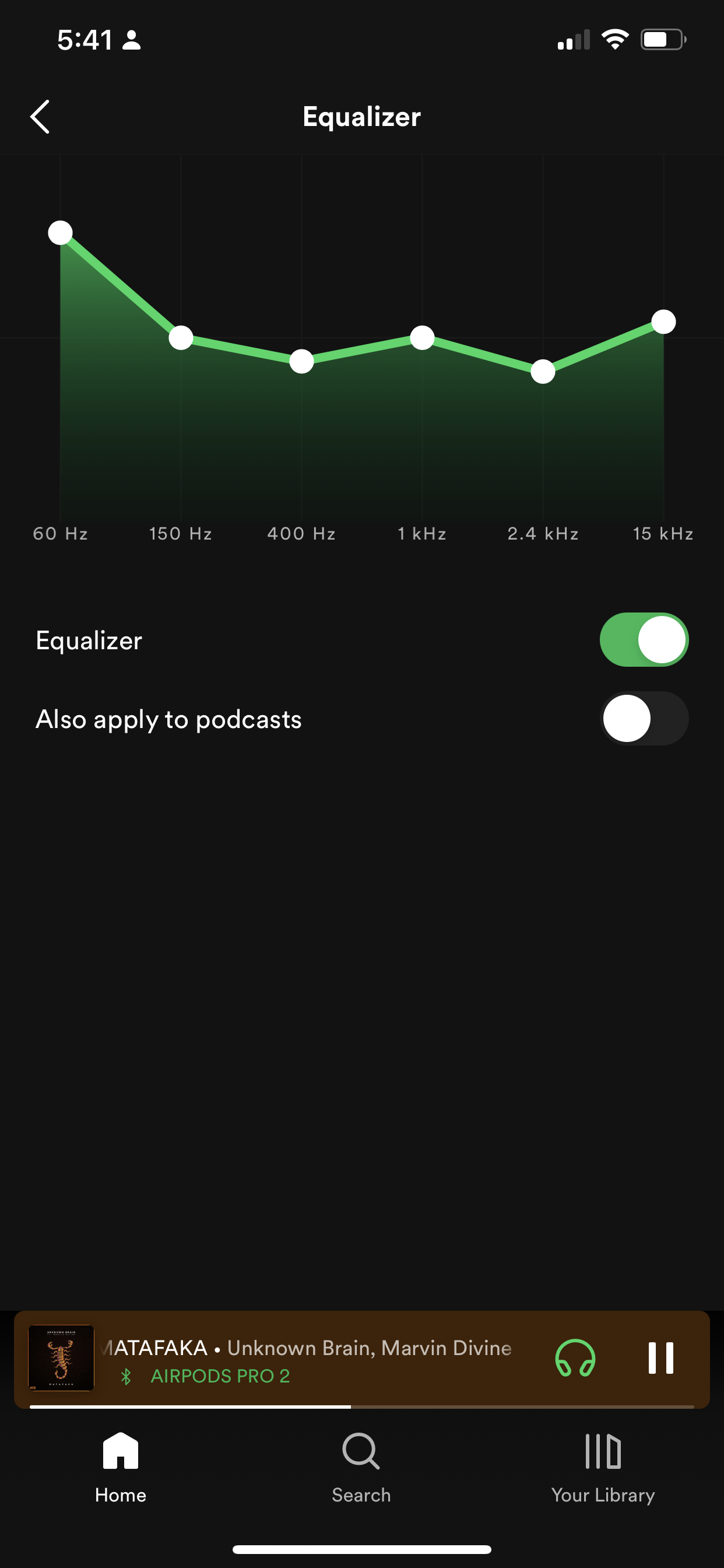 iOS] Equalizer presets missing - The Spotify Community