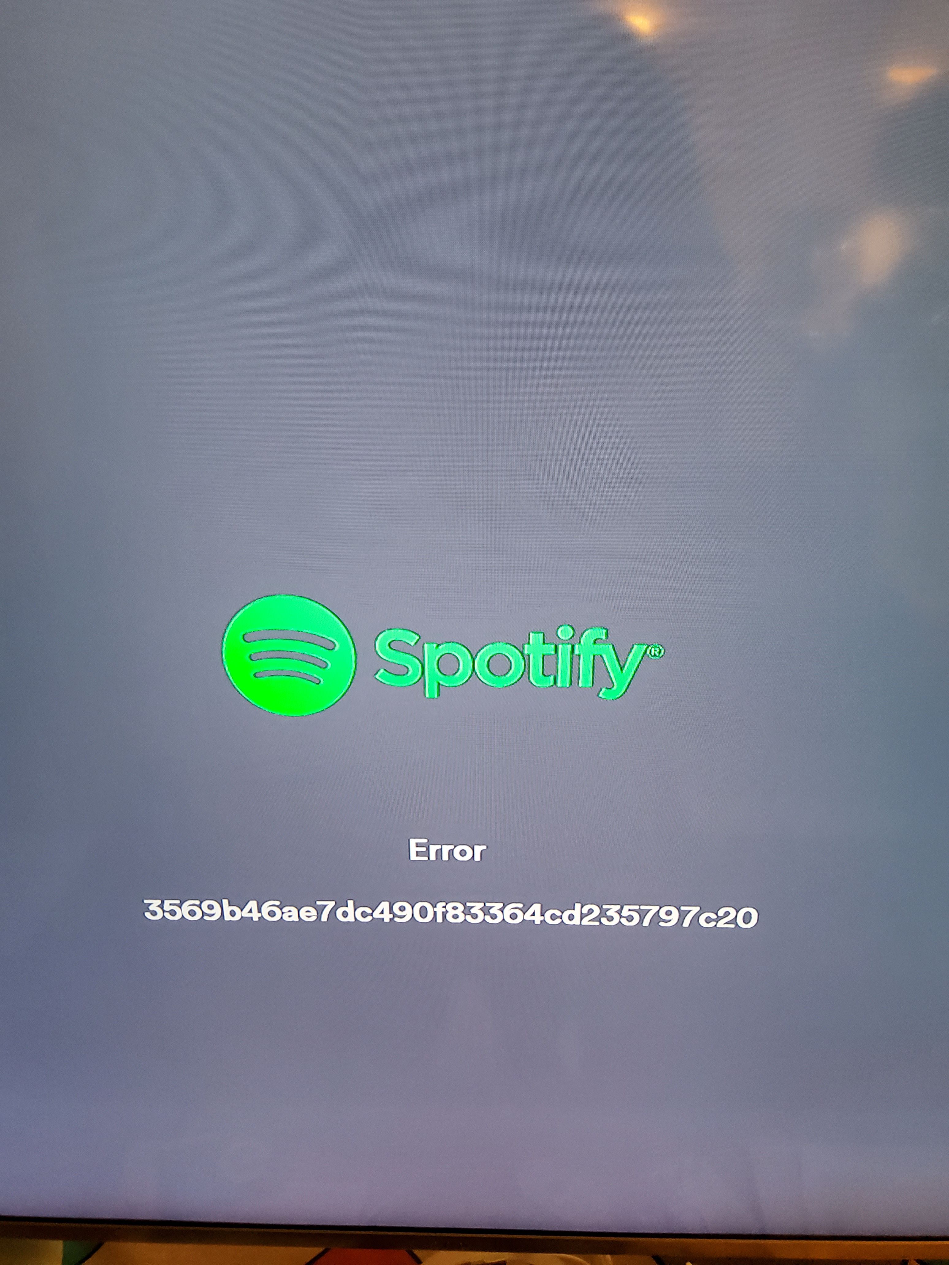 Persistent Error on PS5 - The Spotify Community