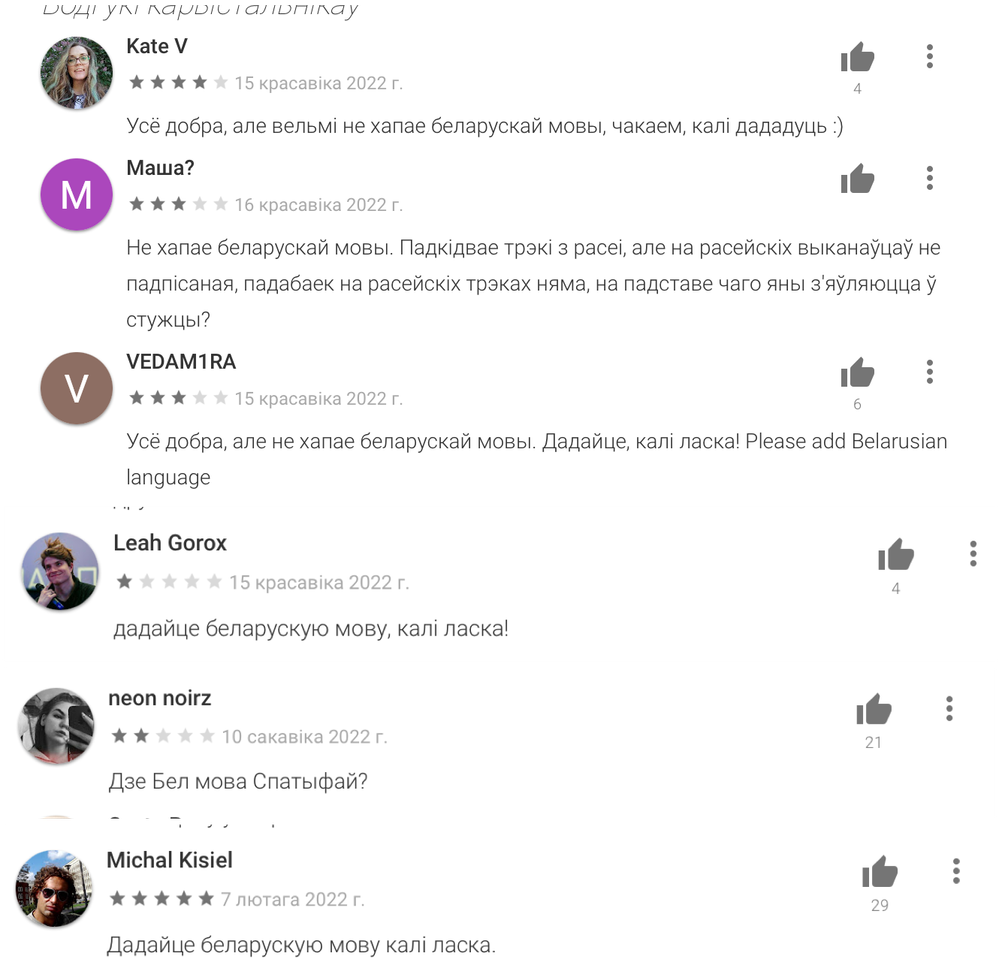 Google Play Reviews