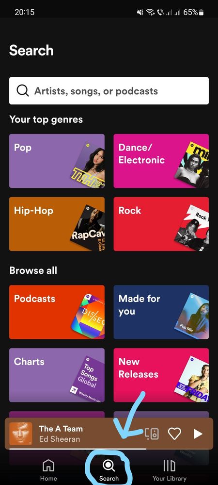 Home Screen