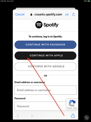 I went to sign up using fb Id and it said… - Apple Community