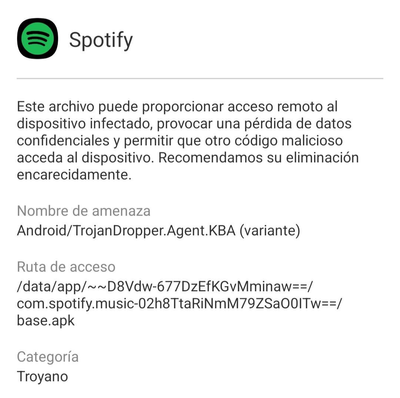 Solved: Malware from spotify app after new update - The Spotify Community