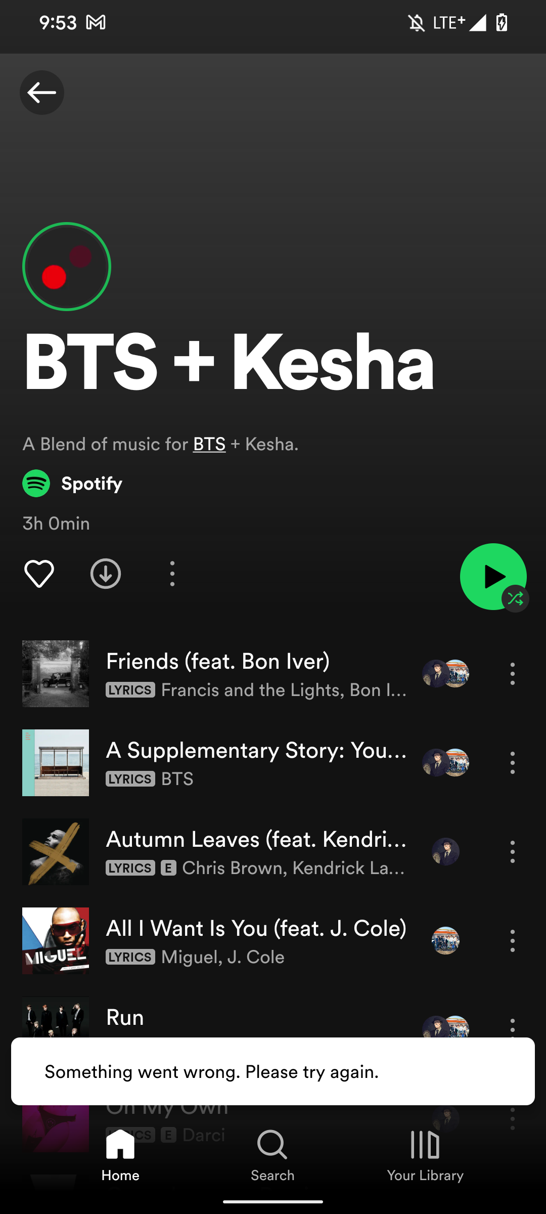 Users Unable To Leave Blend Playlists The Spotify Community