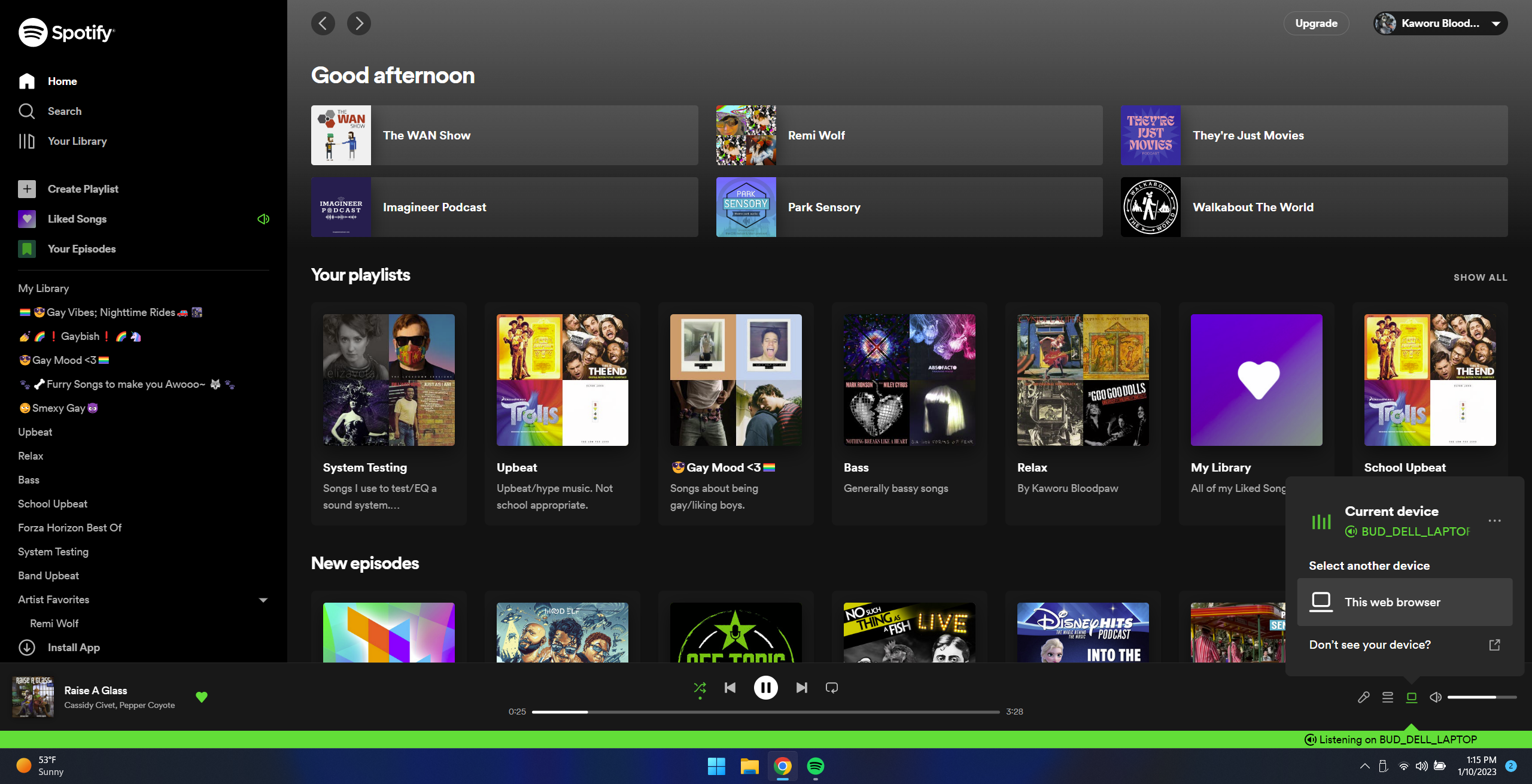 Listen to store spotify online computer