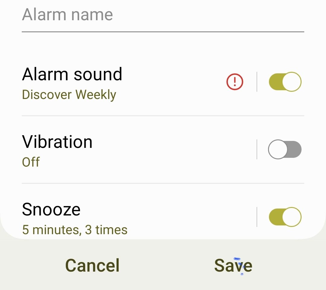 Google Alarm Clock app stopped working with Spotif... The Spotify