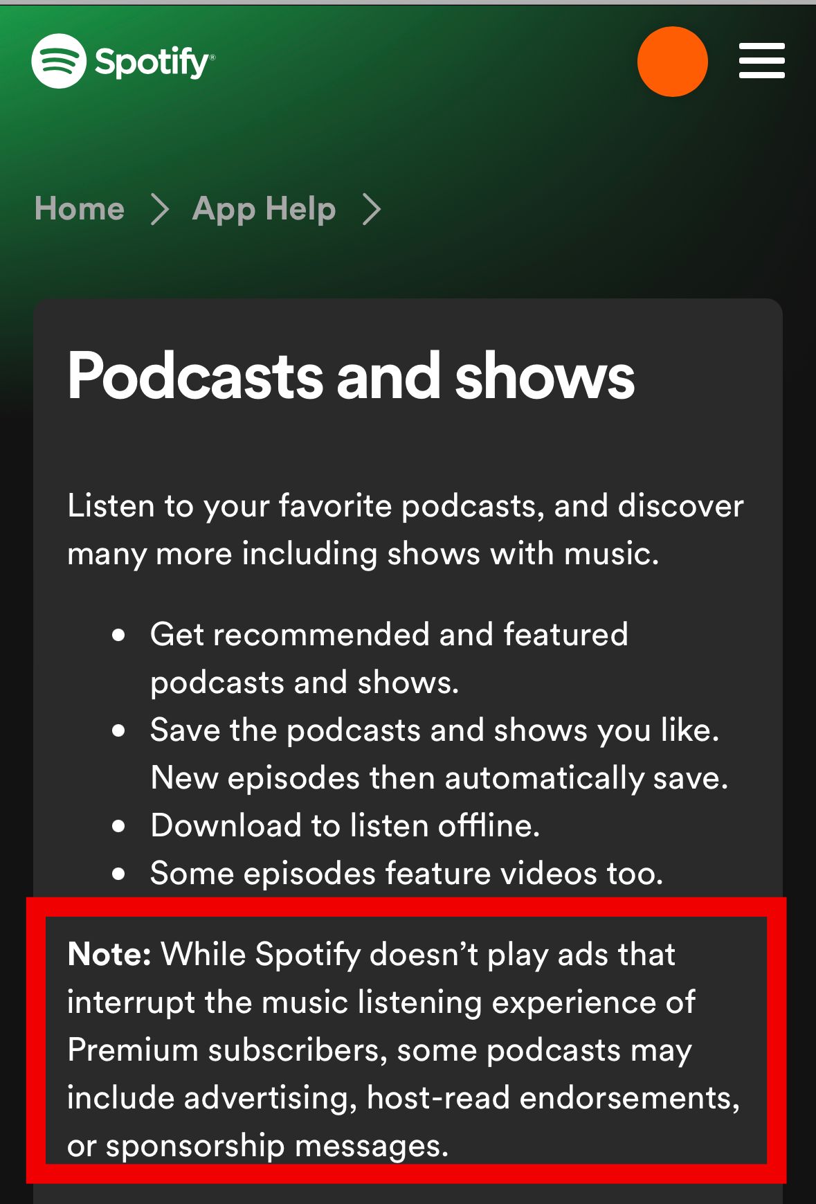 Queue ads instead of interrupting podcasts The Spotify Community