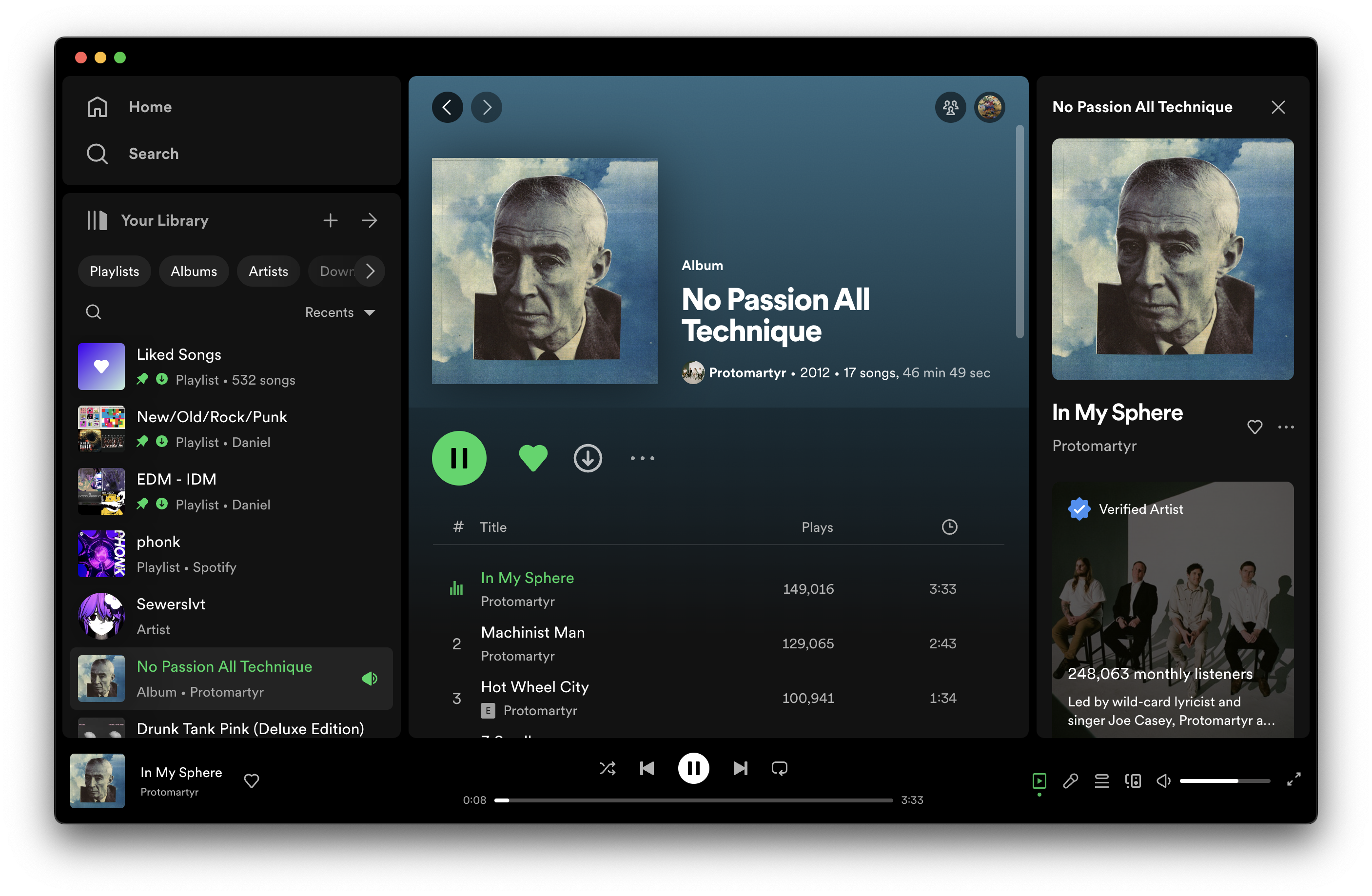Desktop: New Now Playing View sidebar - Page 2 - The Spotify Community