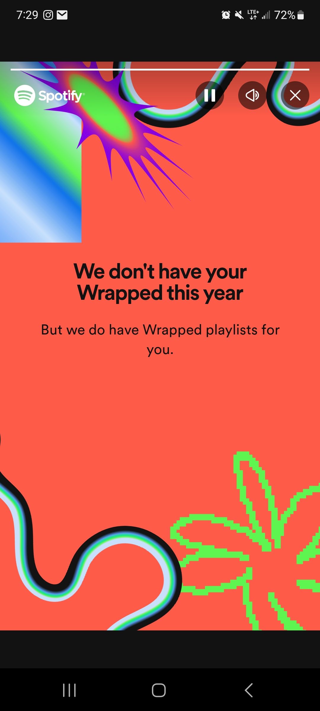 Hey Spotify- unwrap these nutz. 🙃 Y'all probably already know my feelings  on the end of year barrage of free promo artists dole out