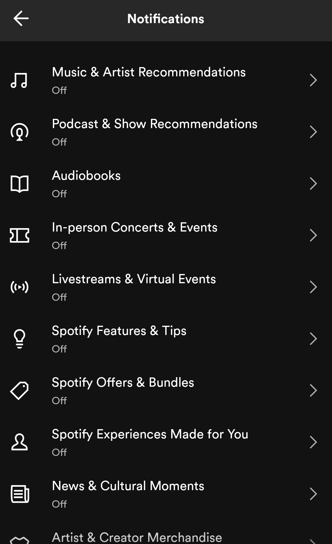 how-can-i-stop-getting-in-app-concert-recommendati-the-spotify