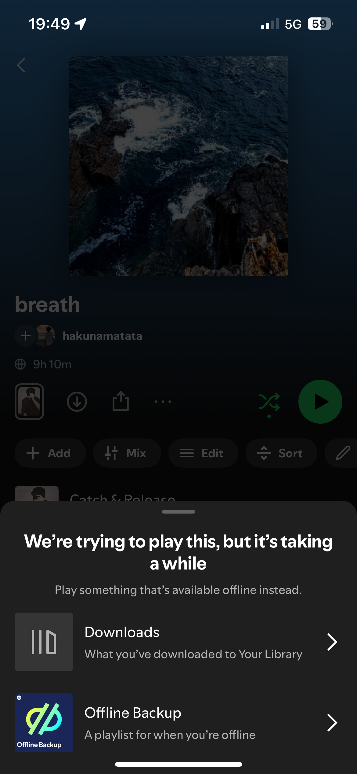 Loading error - The Spotify Community
