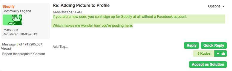 Solved: Adding Picture to Profile - The Spotify Community