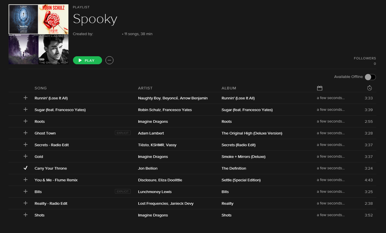 How to break up a playlist into smaller ones - The Spotify Community