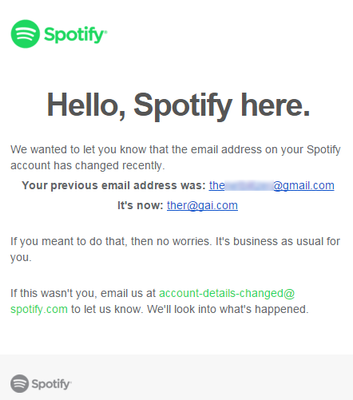 spotify's email