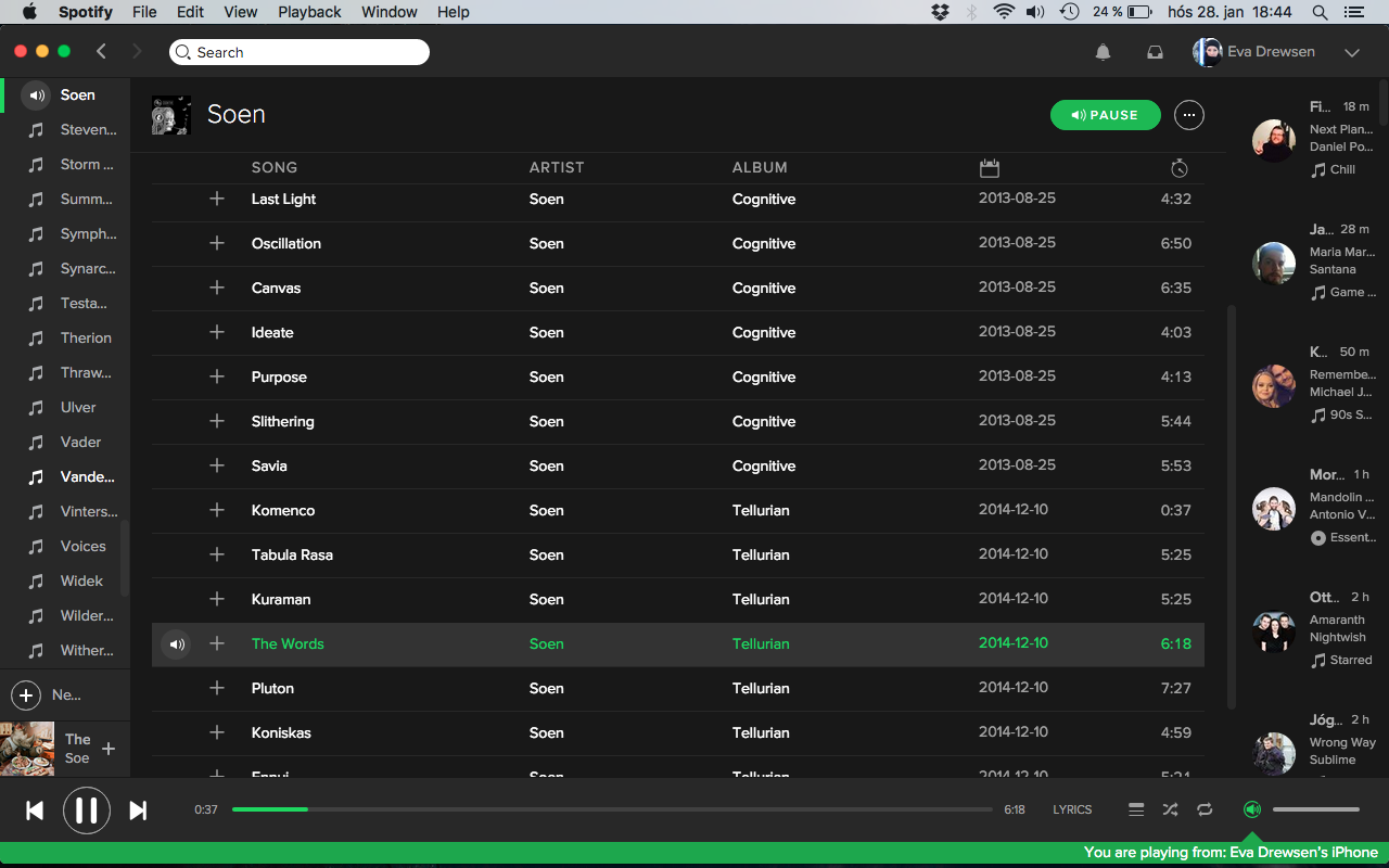 Solved: How to adjust width of columns? - The Spotify Community