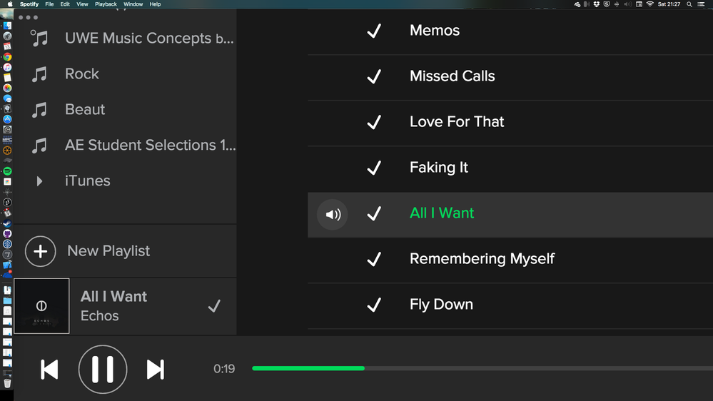 Macbook Air Spotify