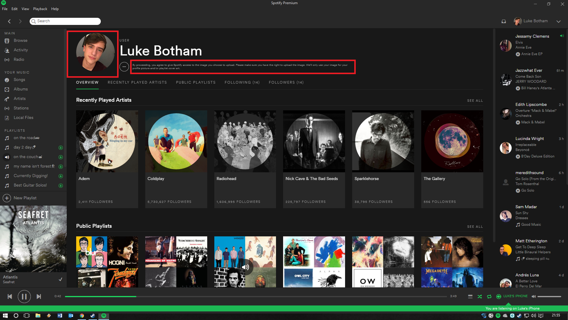 Picture on Profile - The Spotify Community