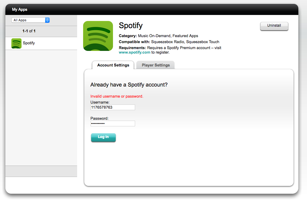 Resetting Spotify Device password to access Squeez... - The Spotify  Community