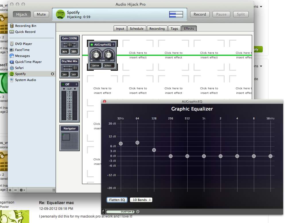 Equalizer mac - The Spotify Community