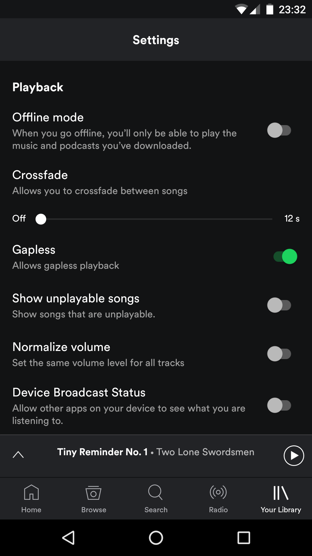 Gapless does not work on Chromecast Audio The Spotify Community