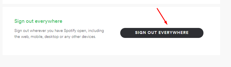 VÃ½sledek obrÃ¡zku pro sign out everywhere spotify