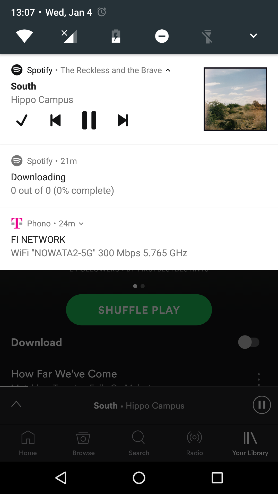 [Android] "Downloading" playlist is stuck on 0% - The Spotify Community