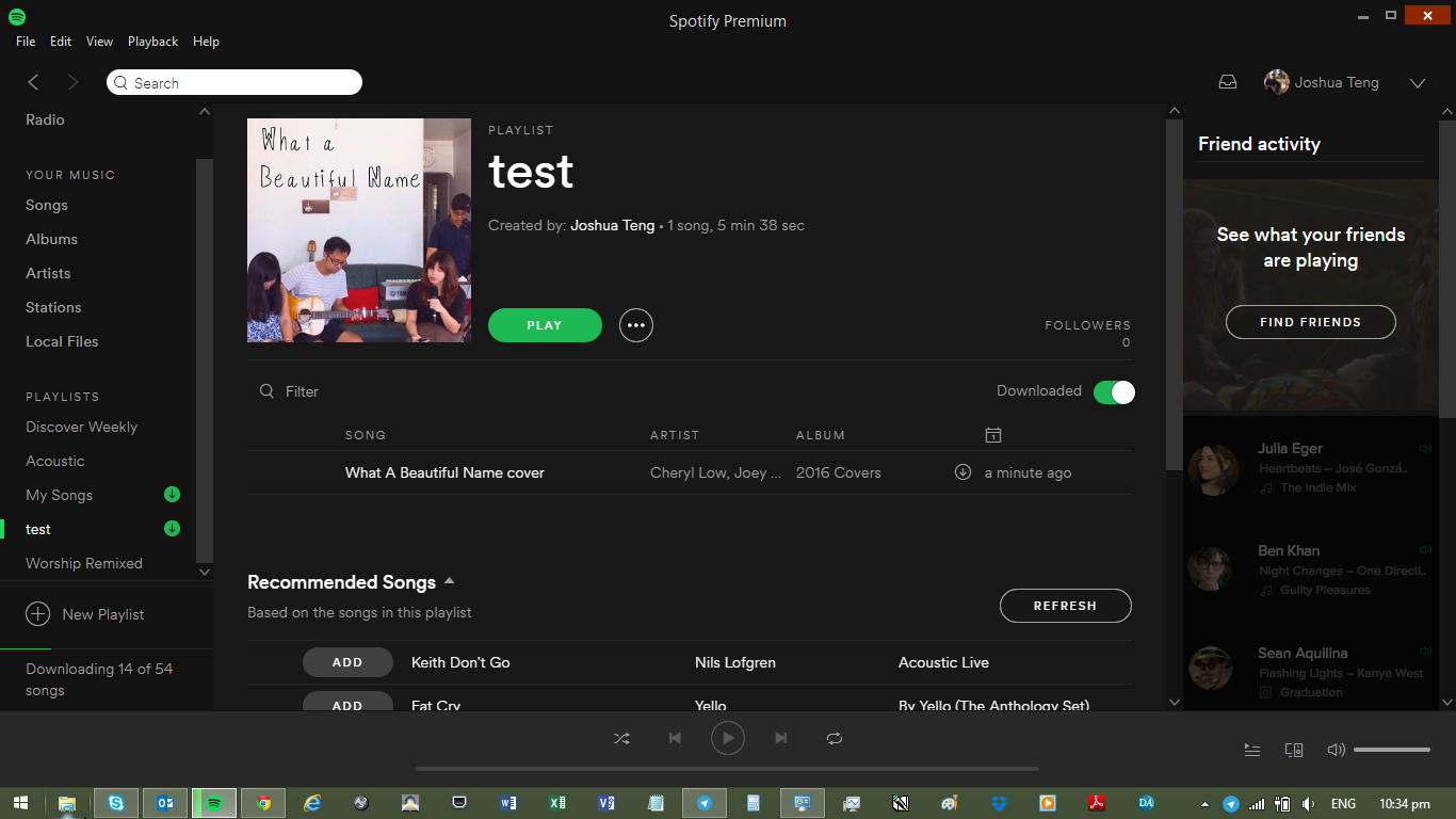 how to download local files on spotify android