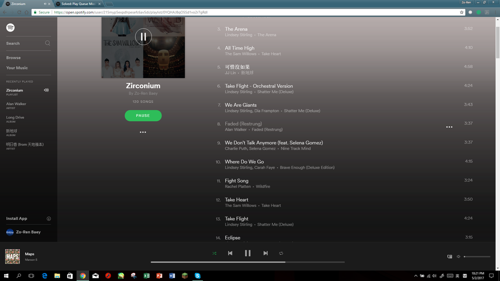 Spotify App Windows 8 Search